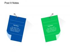 Trade Sales Promotion Post It Notes Ppt Powerpoint Presentation Styles Graphics