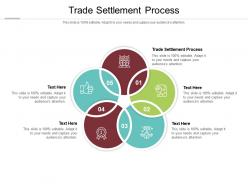 Trade settlement process ppt powerpoint presentation infographics skills cpb