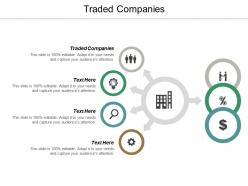 Traded companies ppt powerpoint presentation icon display cpb