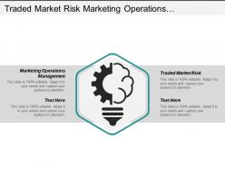Traded market risk marketing operations management m a phases cpb