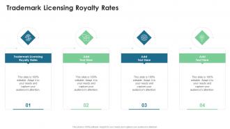 Trademark Licensing Royalty Rates In Powerpoint And Google Slides Cpb