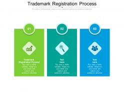 Trademark registration process ppt presentation ideas graphics design cpb
