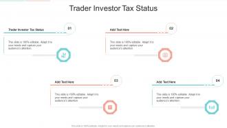 Trader Investor Tax Status In Powerpoint And Google Slides Cpb