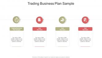 Trading Business Plan Sample In Powerpoint And Google Slides Cpb