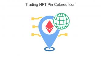 Trading NFT Pin Colored Icon In Powerpoint Pptx Png And Editable Eps Format