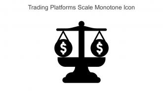 Trading Platforms Scale Monotone Icon In Powerpoint Pptx Png And Editable Eps Format