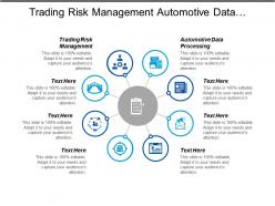 Trading risk management automotive data processing digital reports examples cpb