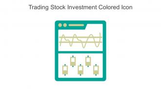 Trading Stock Investment Colored Icon In Powerpoint Pptx Png And Editable Eps Format