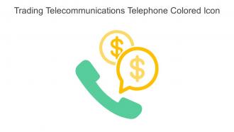 Trading Telecommunications Telephone Colored Icon In Powerpoint Pptx Png And Editable Eps Format