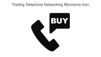 Trading Telephone Networking Monotone Icon In Powerpoint Pptx Png And Editable Eps Format