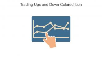Trading Ups And Down Colored Icon In Powerpoint Pptx Png And Editable Eps Format