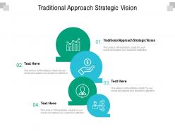 Traditional approach strategic vision ppt powerpoint presentation pictures gridlines cpb