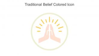 Traditional Belief Colored Icon In Powerpoint Pptx Png And Editable Eps Format