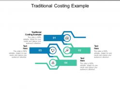 Traditional costing example ppt powerpoint presentation infographics topics cpb