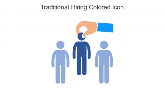 Traditional Hiring Colored Icon In Powerpoint Pptx Png And Editable Eps Format