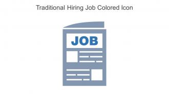 Traditional Hiring Job Colored Icon In Powerpoint Pptx Png And Editable Eps Format