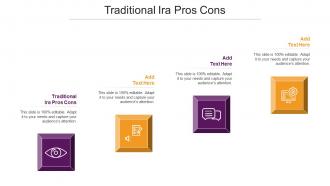 Traditional Ira Pros Cons Ppt Powerpoint Presentation File Portrait Cpb
