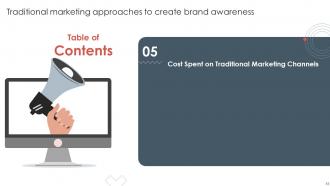 Traditional Marketing Approaches To Create Brand Awareness Powerpoint Presentation Slides MKT CD