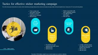 Traditional Marketing Channel Analysis Tactics For Effective Sticker Marketing Campaign
