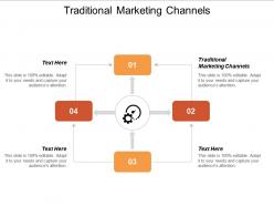Traditional marketing channels ppt powerpoint presentation model outline cpb