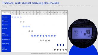 Traditional Multi Channel Marketing Plan Checklist