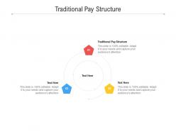 Traditional pay structure ppt powerpoint presentation outline format ideas cpb