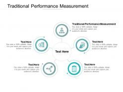 Traditional performance measurement ppt powerpoint presentation gallery icon cpb