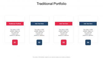 Traditional Portfolio In Powerpoint And Google Slides Cpb