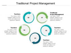 Traditional project management ppt powerpoint presentation model grid cpb