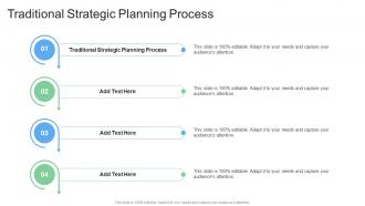 Traditional Strategic Planning Process In Powerpoint And Google Slides Cpb