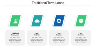 Traditional Term Loans Ppt Powerpoint Presentation File Format Ideas Cpb
