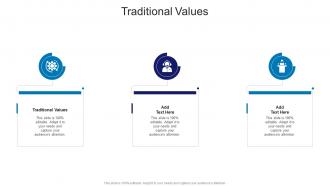 Traditional Values In Powerpoint And Google Slides Cpb