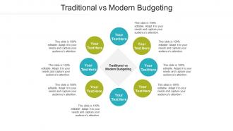 Traditional vs modern budgeting ppt powerpoint presentation pictures deck cpb