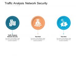 Traffic analysis network security ppt powerpoint presentation inspiration cpb