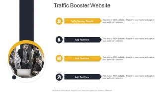 Traffic Booster Website In Powerpoint And Google Slides Cpb