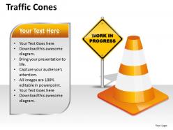 64857280 Style Variety 1 Traffic 1 Piece Powerpoint Presentation Diagram Infographic Slide