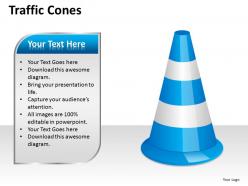 67609442 Style Variety 1 Traffic 1 Piece Powerpoint Presentation Diagram Infographic Slide