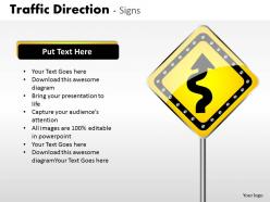 Traffic direction signs ppt 11
