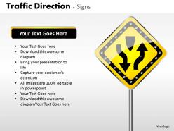 Traffic direction signs ppt 12