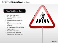 Traffic direction signs ppt 16