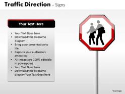 Traffic direction signs ppt 18
