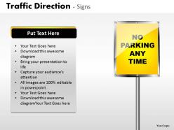 Traffic direction signs ppt 19