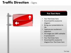 Traffic direction signs ppt 20
