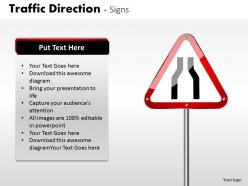 Traffic direction signs ppt 2