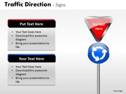 Traffic direction signs ppt 3