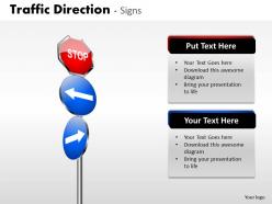Traffic direction signs ppt 4