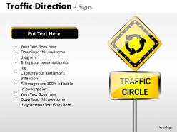 Traffic direction signs ppt 5