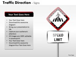 Traffic direction signs ppt 6