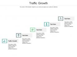 Traffic growth ppt powerpoint presentation infographics objects cpb