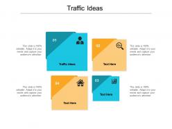 Traffic ideas ppt powerpoint presentation infographics slide cpb